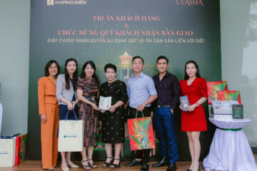 Khang Điền bàn giao sổ hồng cho cư dân The Classia